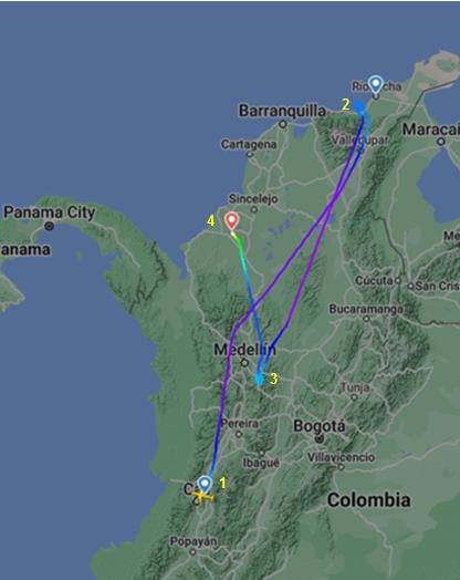 A20N-NWColombia-2022-flight-track