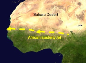 African easterly jet