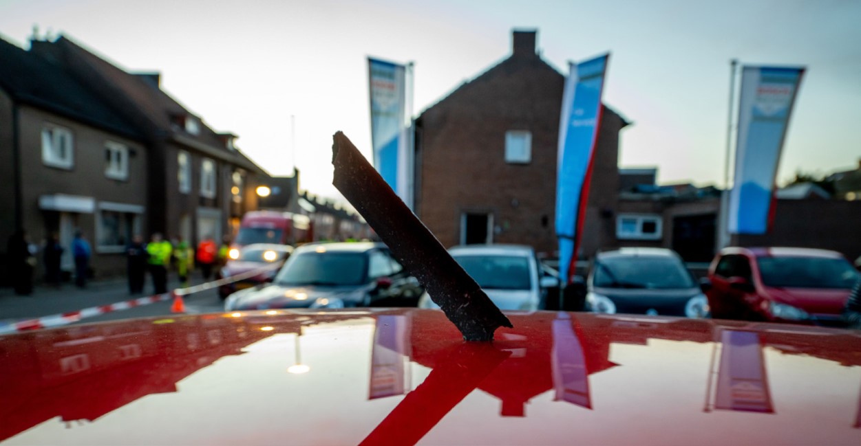 B733 vic Maastricht 2021 LPT car damage