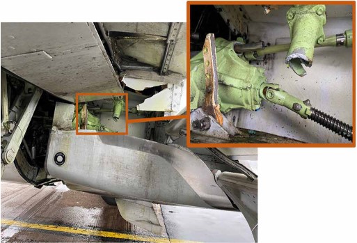 B734 Exeter 2021 inboard wing