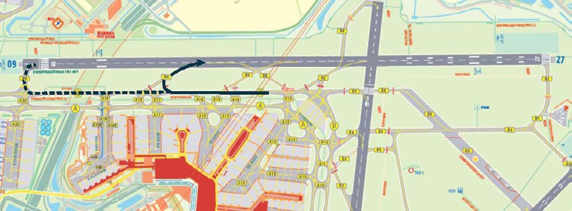B738 Amsterdam 2018 depart route