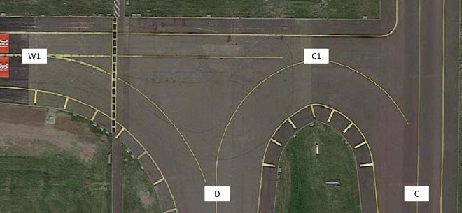 B738 Amsterdam 2019 taxiway