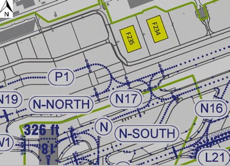 B77L Frankfurt 2022 stand & taxiway