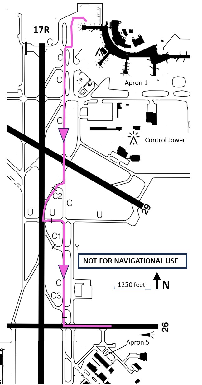 DH8D-vehicles-Calgary-2023-aerodrome-layout&routes
