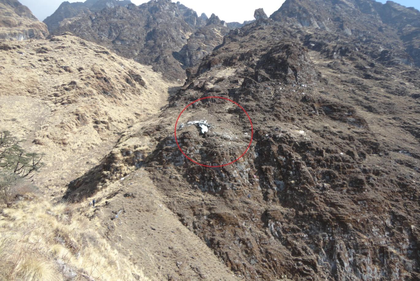 DHC6 SSW of Jomsom 2016 wreckage