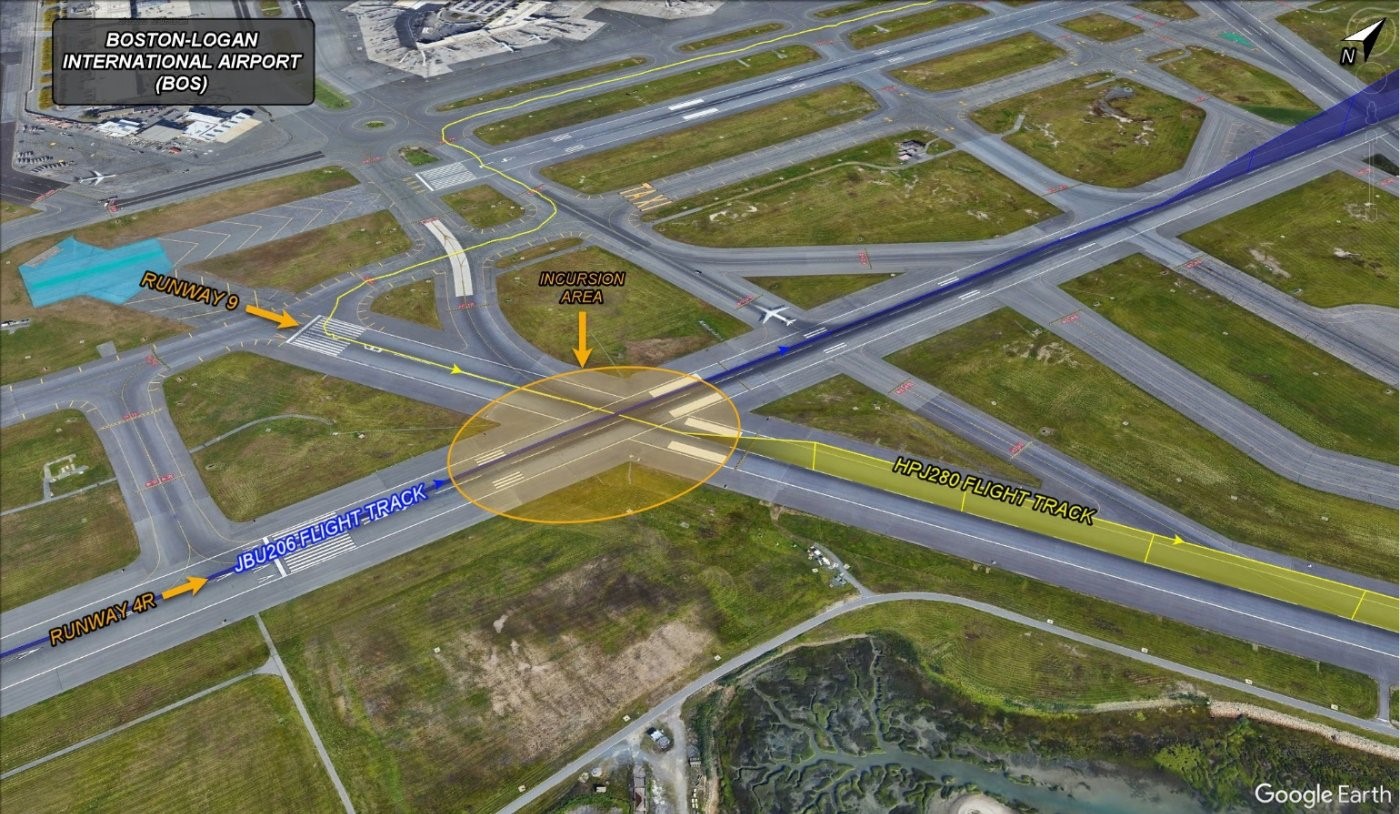 E190-LJ60-Boston-2023-conflict-intersection