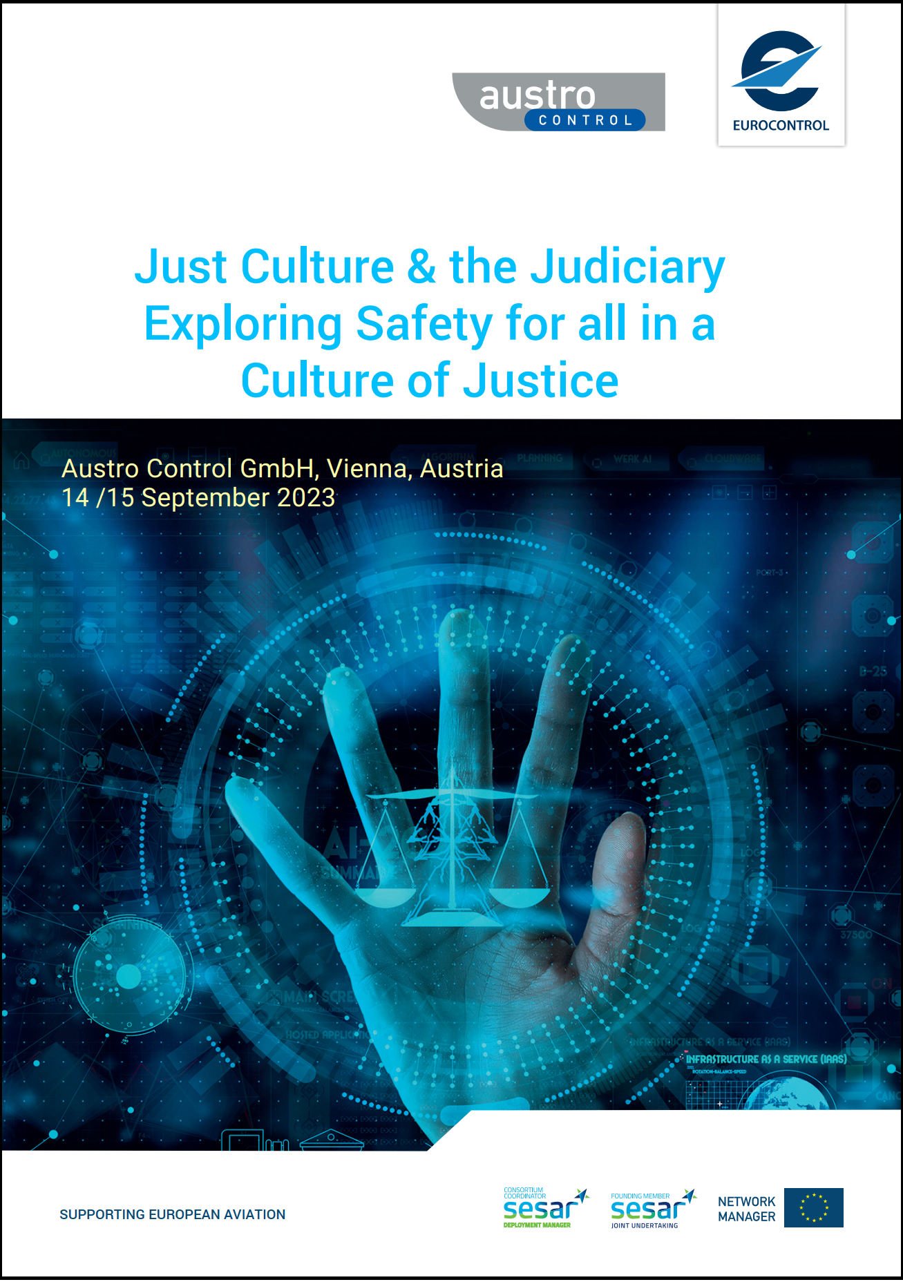 2023 Just Culture conference poster