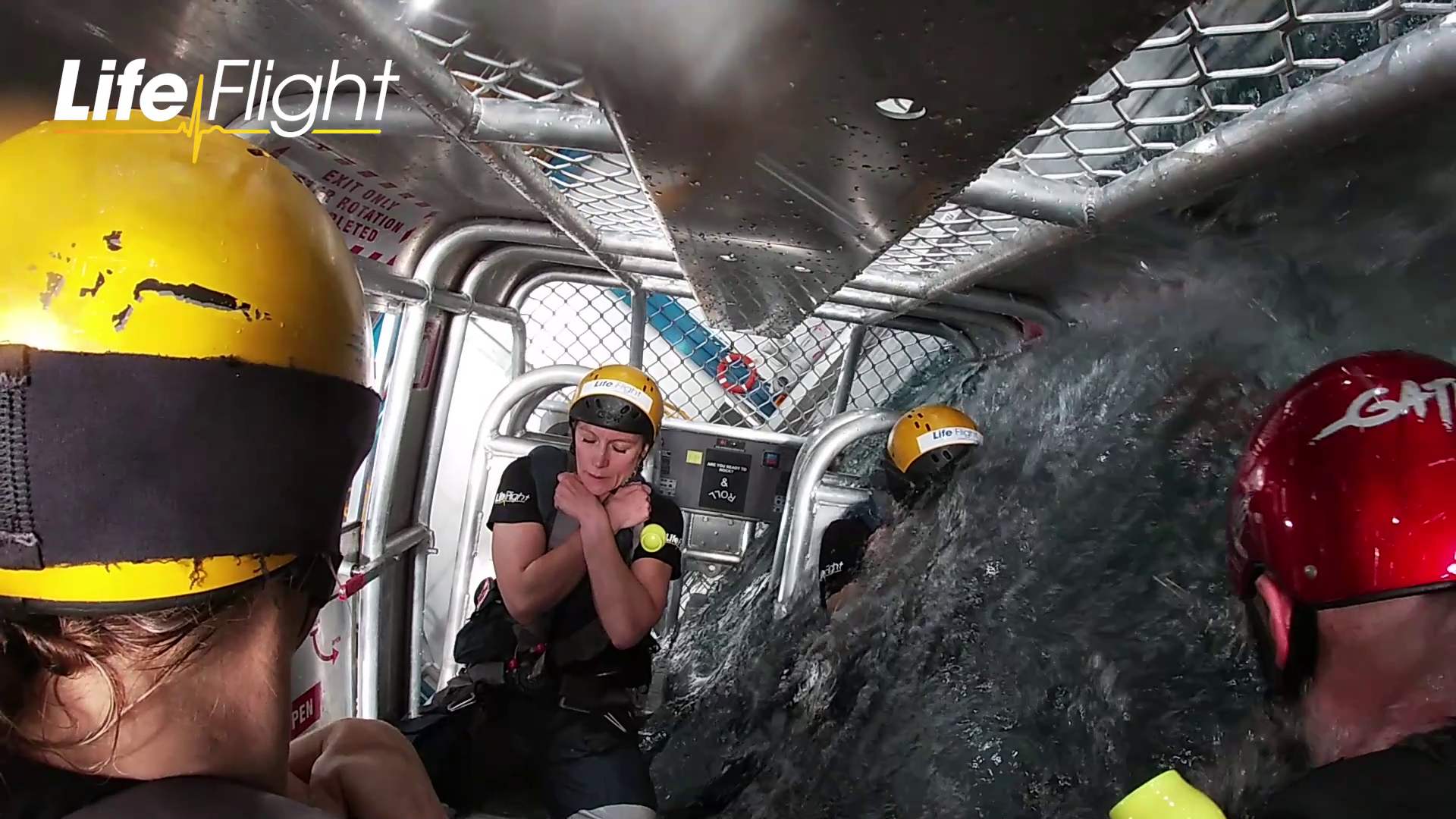 HUET training (Source: LifeFlight Training Academy, Aug 23)