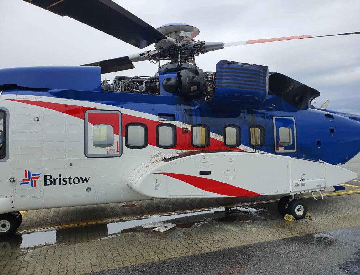 S92-SSW-of-Stavanger-2020-helicopter-oil-leak
